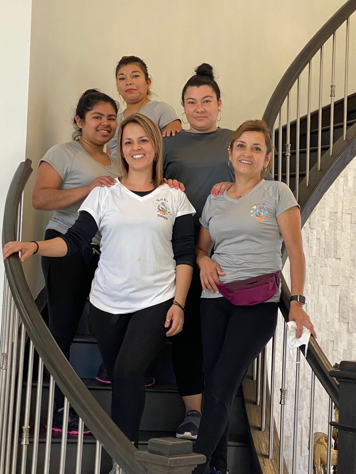 Marcela and the Lady M Cleaning commercial cleaning team in Tampa Bay
